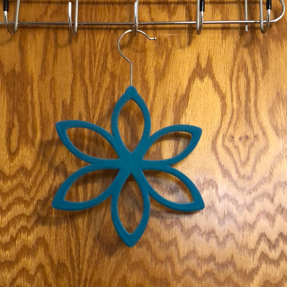 Hanger for belts, scarves, ties